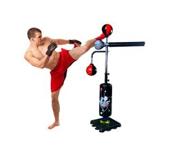 Trụ đấm bốc phản xạ xoay 360 độ